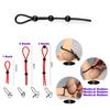 Adjustable Penis Ring Rope BeadsSpermlock Ring Assist Erection Silicone Ejaculation Delay Cock Scrotum Ring Man Lasting Cockring