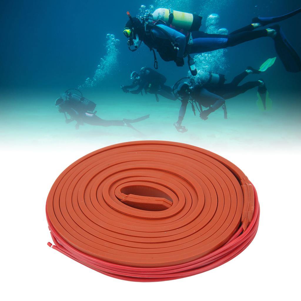 Silicone Heating Tape Belt Waterproof Flexible Automatic Control 120W for Air Compressor DC24V