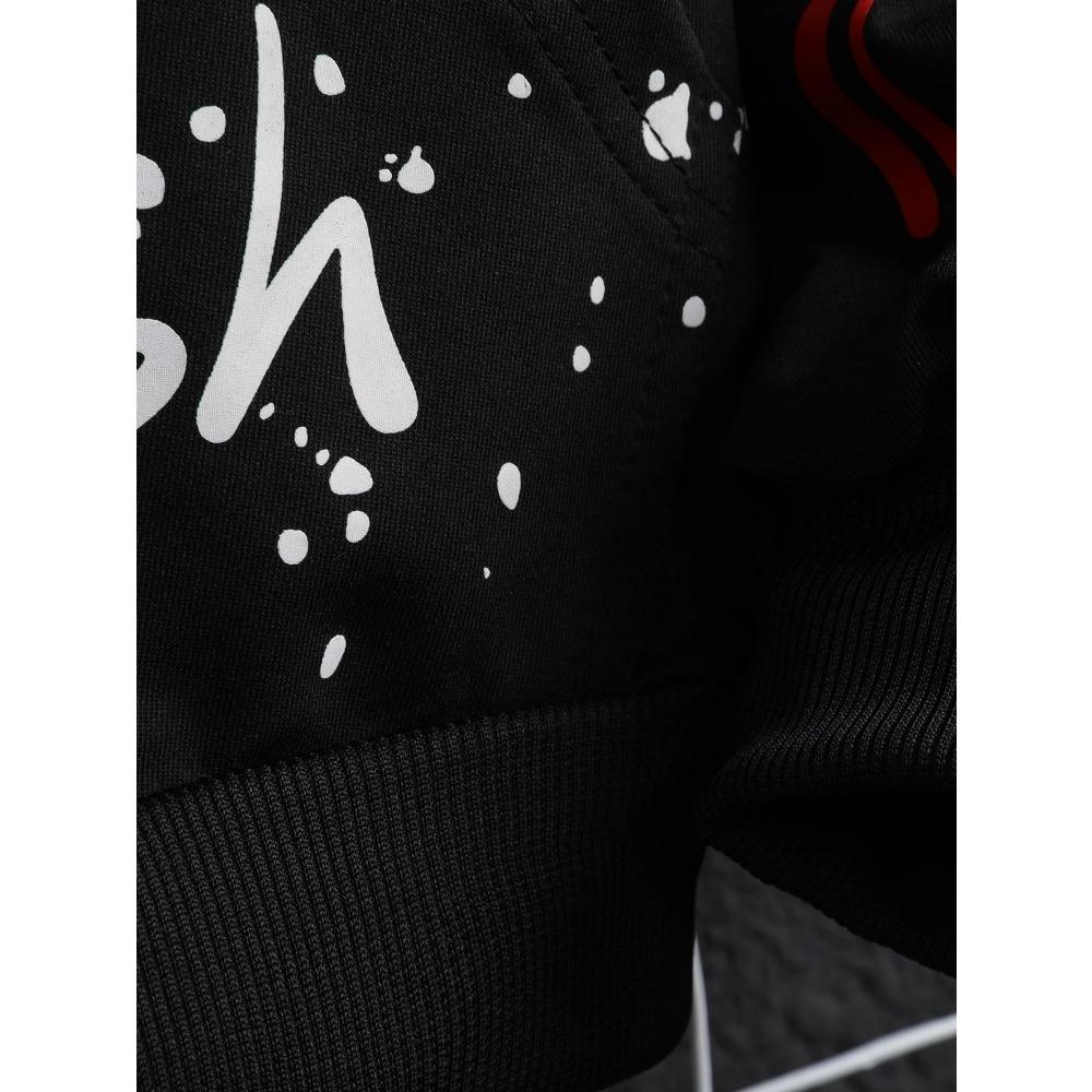 La Nueva Sudadera con Capucha para Hombre para Primavera y Otoño Presenta un Estampado de Graffiti Casual Cómodo y Suave