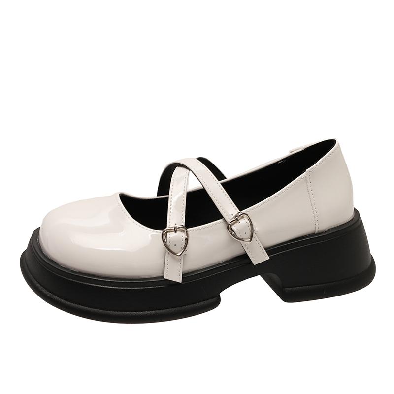 Fashion 2025Girls' Leather Shoes 2024 Spring New Fashion Children's Single Shoes Retro Princess Shoes Comfortable Soft Sole