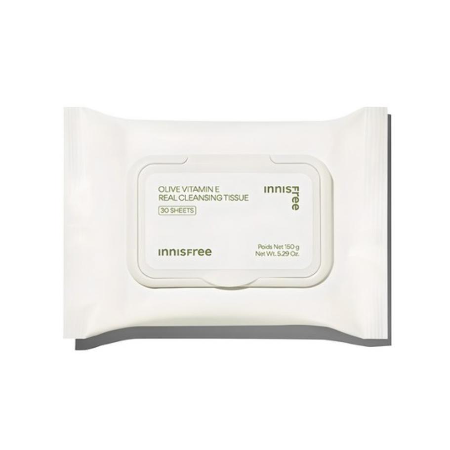 Innisfree Olive Vitamin E Real Cleansing Tissue 30 Sheets