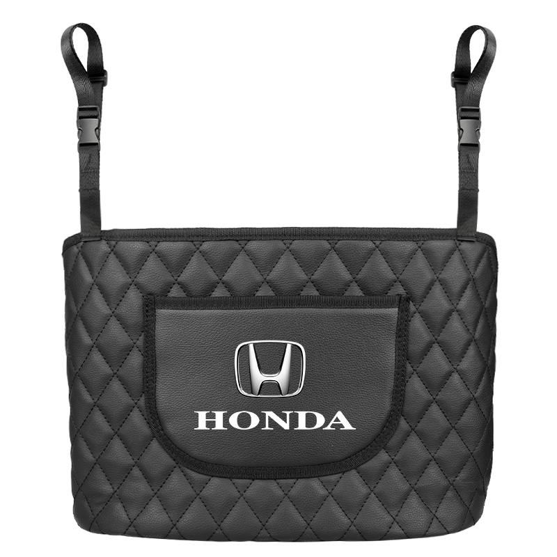 AAAJU1 Car Seat Backrest Storage Stowing Tidying Pocket For Honda Civic FIT Accord Prelude CRV 5th City CRZ CRX Jazz HRV Pilot Odyssey