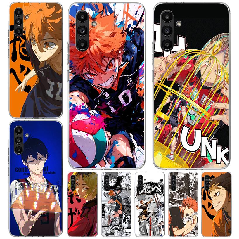 Haikyuu Oya Volleyball Anime Phone Case For Samsung Galaxy A13 A14 A15 A16 A17 A53 A54 A55 A56 A57 A33 A34 A35 A36 A37 A23 A24 A
