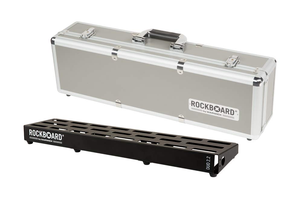 ROCKBOARD by Warwick RBO B DUO C FLT Педалборд с кейсом Flight Silver 2.2,