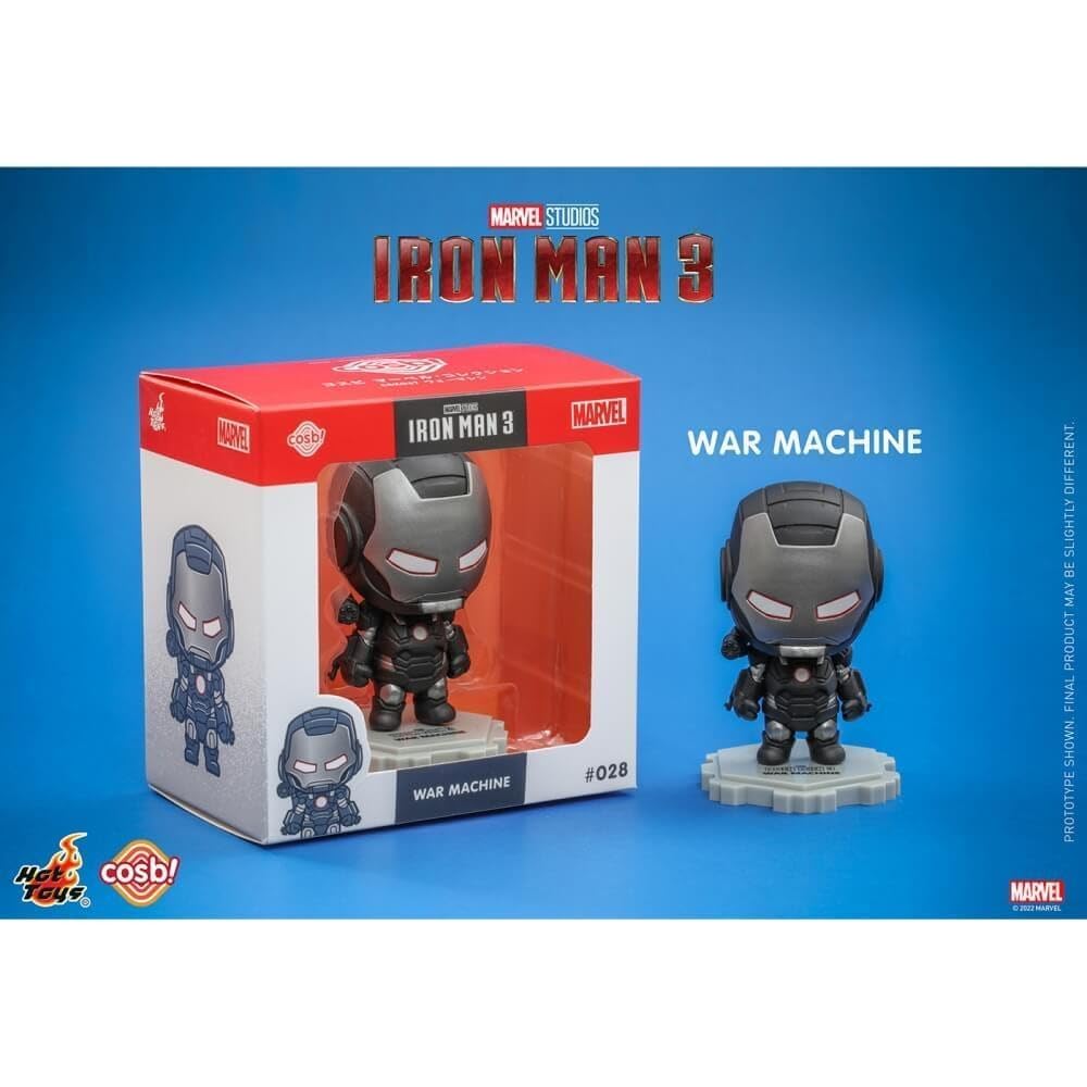 

Cosby Marvel Collection Iron Man 3 War Machine Figure Black 8cm Collectible Toy