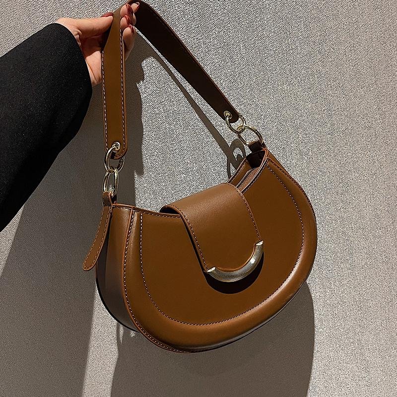 Nischen-Designer-Schultertasche für Damen, trendige, lässige Umhängetaschen für Damen, einfache, allgleiche Unterarmtasche