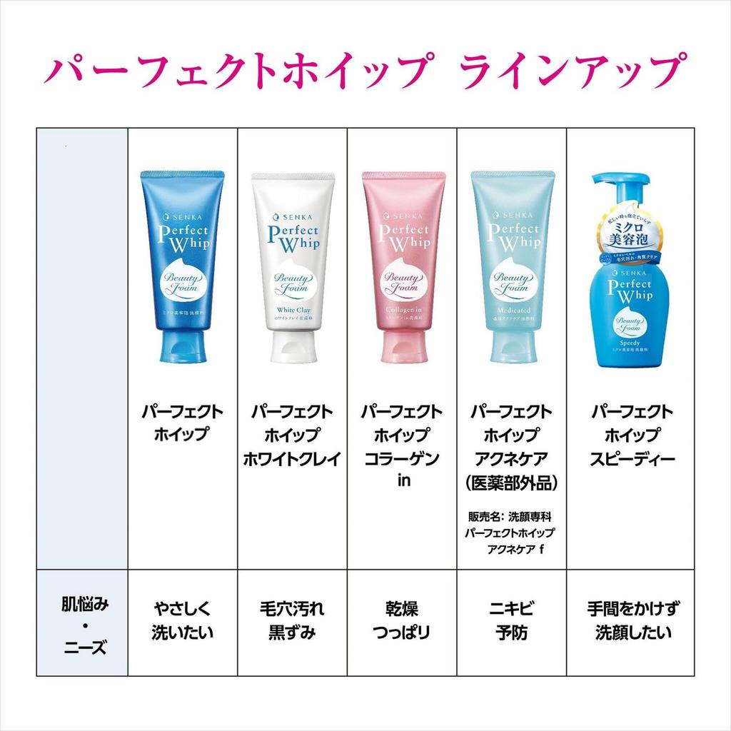 Bulk SENKA Perfect Whip Acne Care A Facial 120g X 2 Bonus Moisturizing Foam for Rough and For Men and Purchase Cleanser, + Item. Acne, Skin, Adults,