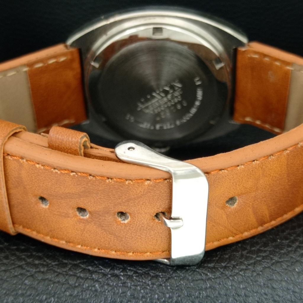 ALLWYN 6300A HAND-WINDING INDIA MENS VINTAGE ORIGINAL DIAL WATCH A706106-1