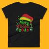 Merry Christmas 2023 Elf Hat Christmas Trees Xmas Gift Womens Tee T Shirt Mens Tops Unisex Top