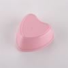 6/12 Pcs Heart Shaped Facial Mask Mixing Bowl With Scraper Plastic Diy Skin Care Tool, Suitable For Family And Salon