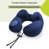 OEING Upgraded Press-Type Inflatable Travel U-Pillow