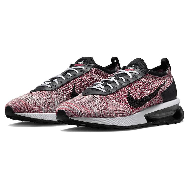 New Nike Air Max Flyknit Racer Next Nature University Red Wolf Grey FD2764-600