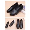 Sandals Summer Breathable Fashionable Hollow Leather Shoes Soft Sole Non Slip Flat Bottom Women's Shoes Perforated Shoes