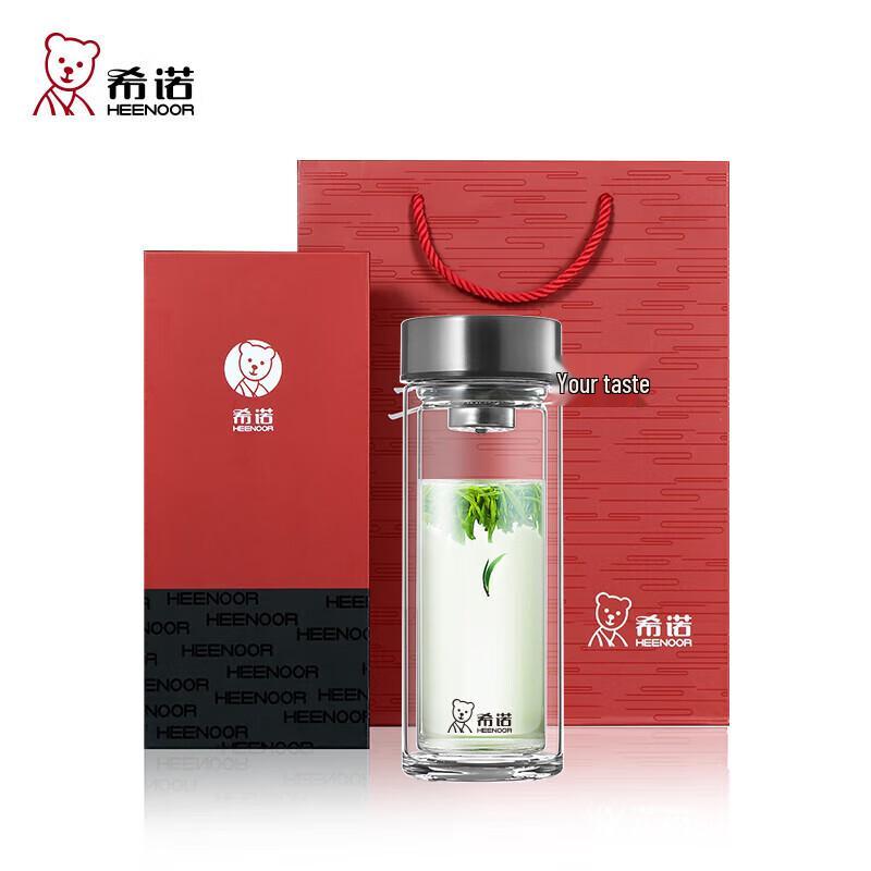 Heenoor Double-Layer Glass Tea Cup
