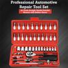Versatile Socket Ratchet Wrench Kit 1/4-Inch Drive Car Repair Tool Set  For Motorcycle Repair