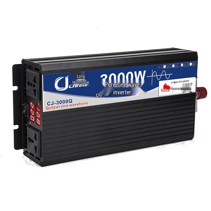 Changji High Power Pure Sine Wave Car Inverter: 12V-60V to 110V/220V Converter