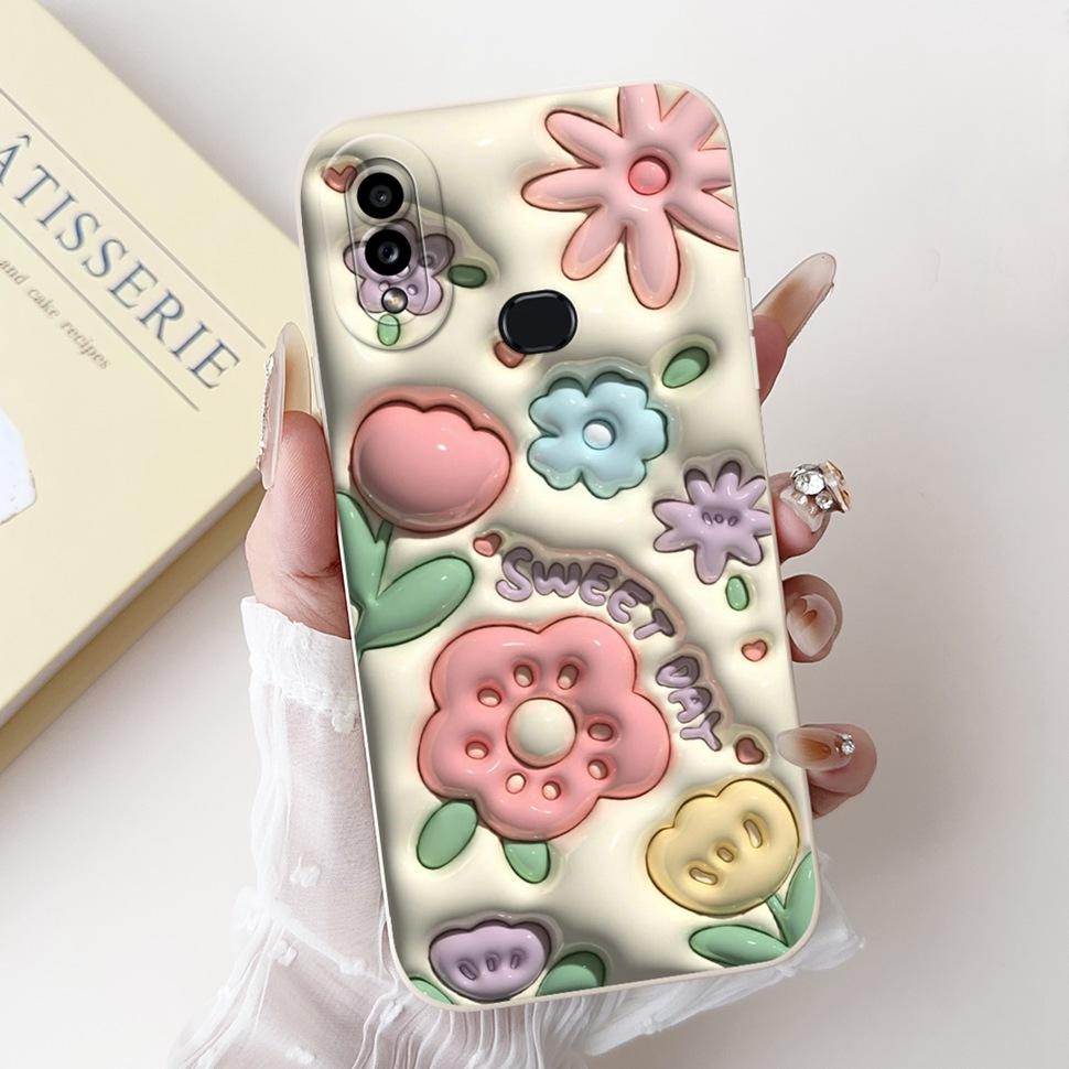 For Samsung Galaxy A10s Case Luxury Printing Soft Silicone Phone Cases For Samsung A 10s A10s SM-A107F SM-A107M Back Cover Coque