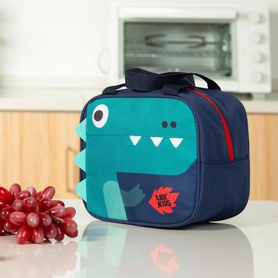 2023 Cute 3D Cartoon Lunch Bag for Kids - Portable Oxford Cloth School Lunch Tote