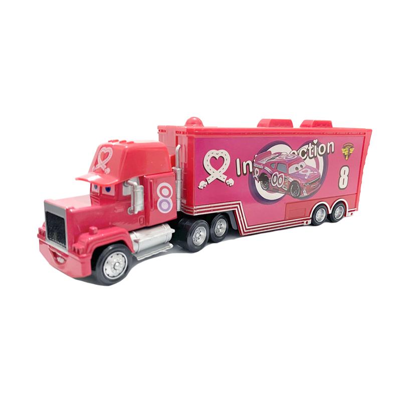 Pixar Cars Truck Model Car Anime Figure Mack Semi-Hauler Rust-eze Racing Toys Children's Birthday Gifts