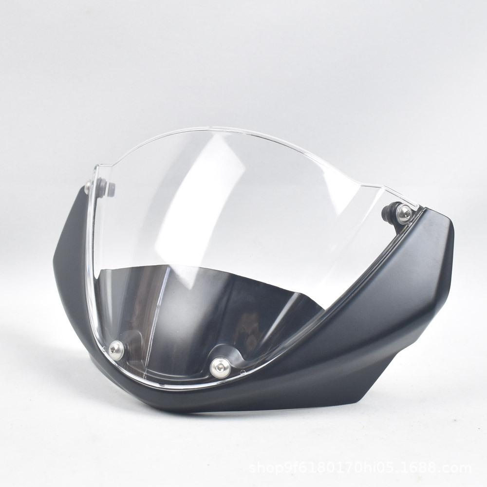 Motorcycle Sports Windshield Head Cover Windshield Deflector Visor for Ducati Monster 696 795 796 1100