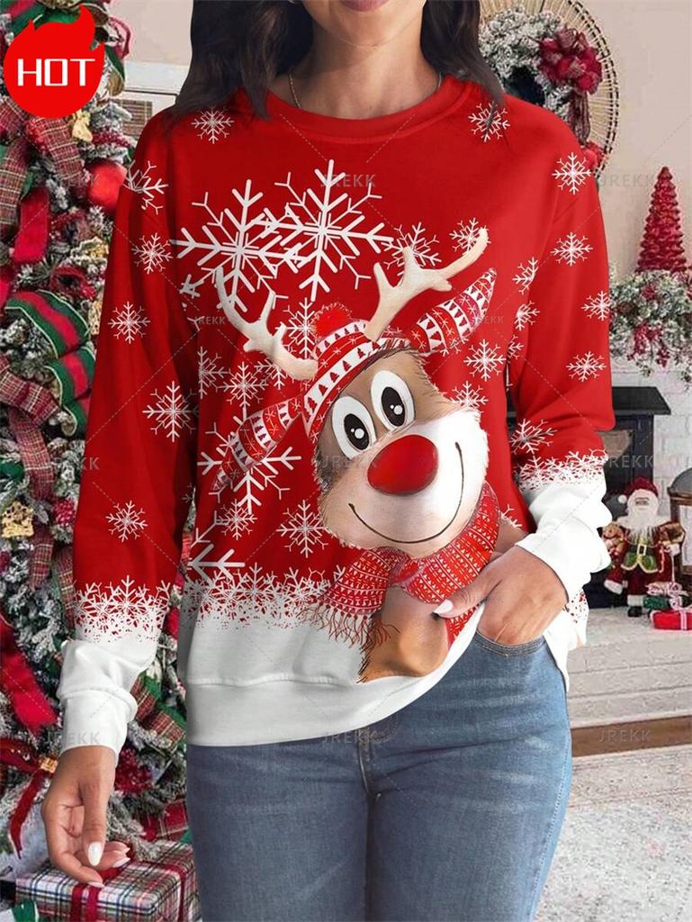 3D Printed Xmas Sweatshirts Mens Ugly Christmas Sweater Funny Fashion New In Sweaters Ugly Sweaters Christmas Jumper Men Clothes