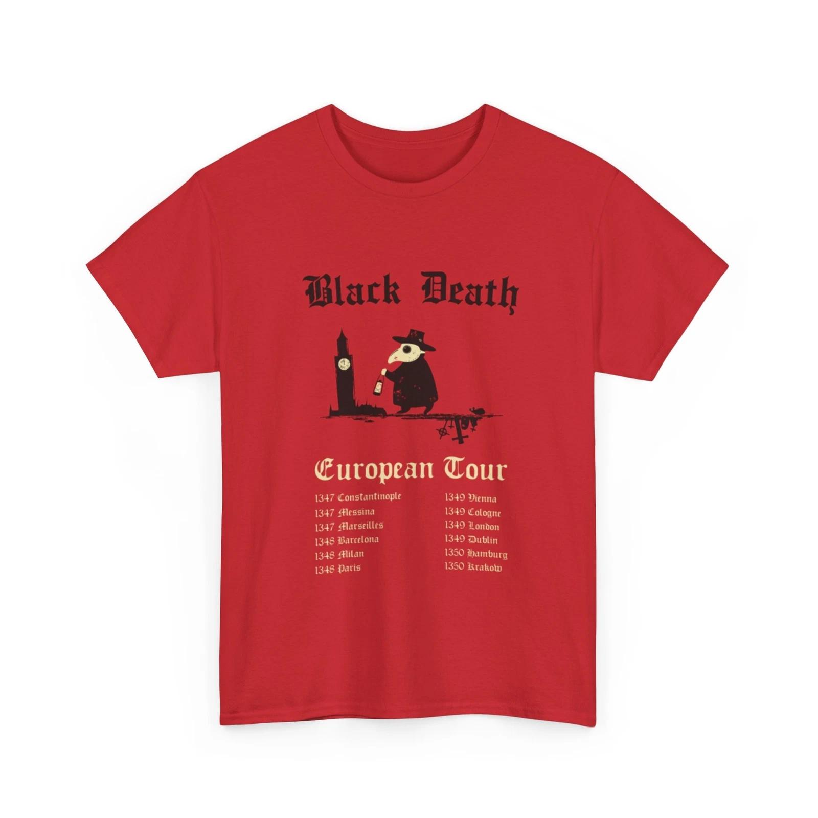 Black Death European Tour T-Shirt | Black Death European Tour Shirt 2XL