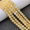 Medově žluté kalcitové korálky, pravý přírodní drahokam AA, kulaté volné korálky, korálky velikosti 6MM 8MM 10MM.