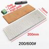 [Video]1pcs 400 1000 Double Side Grit Diamond Knife Sharpener Sharpeing Stone Kitchen Tools Honing Blade Coarse Sharpen