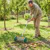 Lawn Aerator Roller, Telescopic Handle, 98 x 45 x 87 cm, Green