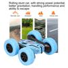 2.4G DoubleSided Remote Control Drift Car 360 Degree Rotating RC Stunt Car Toy for Child(Blue )