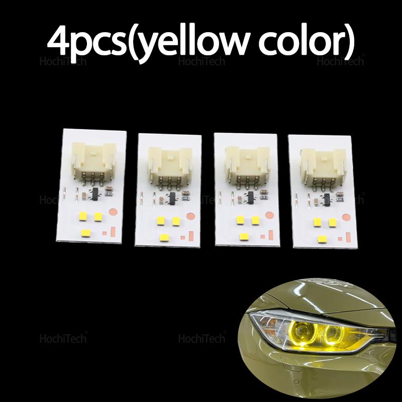 Yellow Led ert Diode Board Angel Eyes Board for BMW 3 Series F30 F31 F34 Pre-facelift Xenon Headlight 2013-2015 63117398766