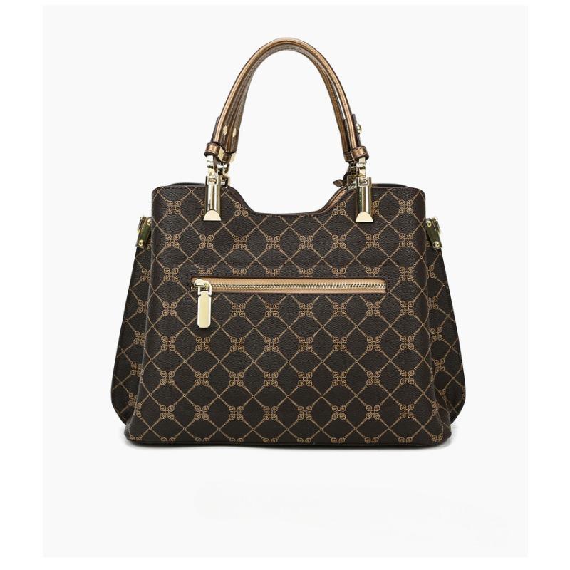 Handtasche Neuer Stil Allround-Druck Damenhandtasche Modische Temperament-Tasche Große Kapazität Pendler-Hand-Tragetasche