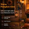 Iron Black Cat Moon Ground Lamp Waterproof Solar Garden Light Auto On/Off for Outdoor Lawns Courtyards Yards Patio Pathway Halloween Decor