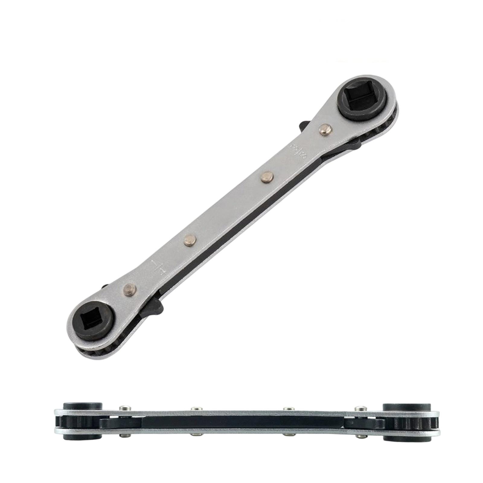 

Two-way Ratchet Refrigeration Conditioning Refrigeration Tool 1/4 3/8 3/16 5/16 Inch One Size