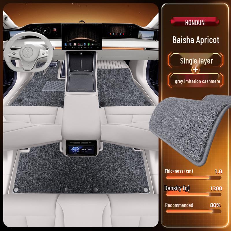 2026 Hongqi S9 TPE Floor Mats: Full Set Interior Carpet for Five Seats