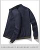 Men's Washed Cotton Casual Jacket - Spring/Autumn, Stand Collar, Dad's Top
