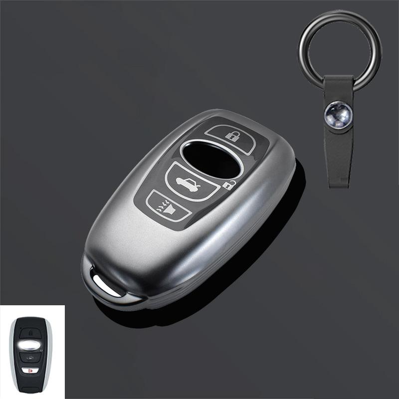 Tpu Car Remote Key Case Cover For Subaru Brz Forester Legacy Outback Wrx Sti Impreza Xv Crosstrek Smart Keyless Shell Accessory