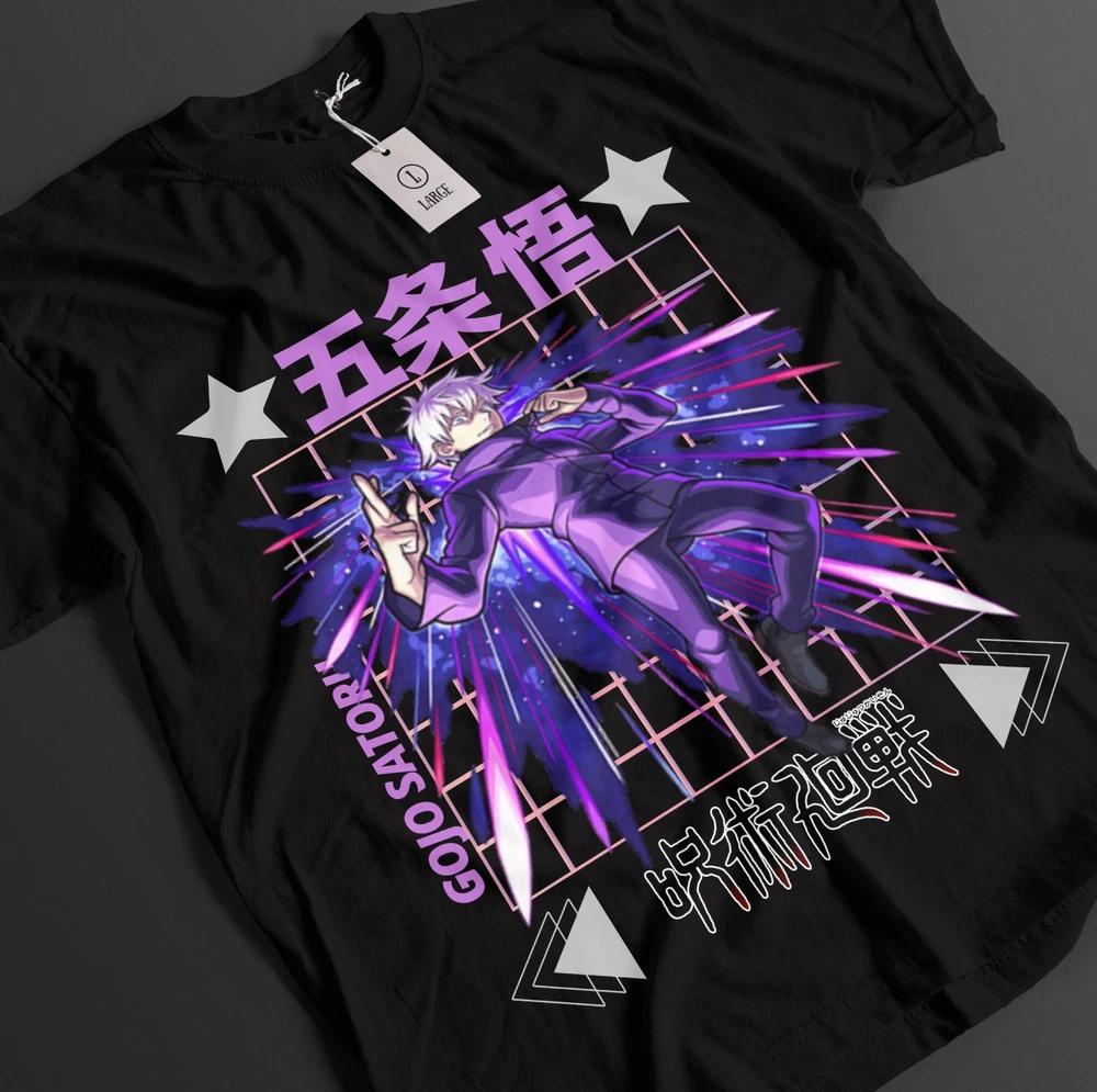 Jujutsu Kaisen Shirt Gojo Satoru TShirt Sukuna Toji Top JJK Anime Unisex Tee