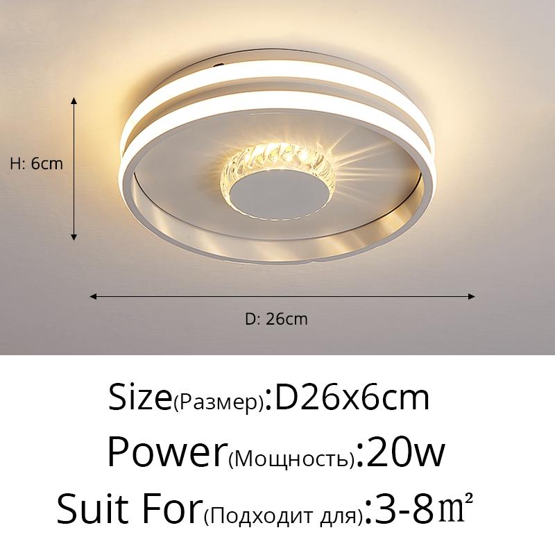 Chandelier Light for Living Dining Room Bedroom Aisle Kitchen Wardrobe Foyer Indoor Luminaria
