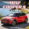 1:24  MINI Retro Diecast Car Pull Back Light Sound Model Home Display Themed Decor Toy