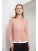 European Women's Beaded Leather Motorcycle Jacket - Long Sleeve, Lapel, Thin Fashion for Spring and Autumn 2023