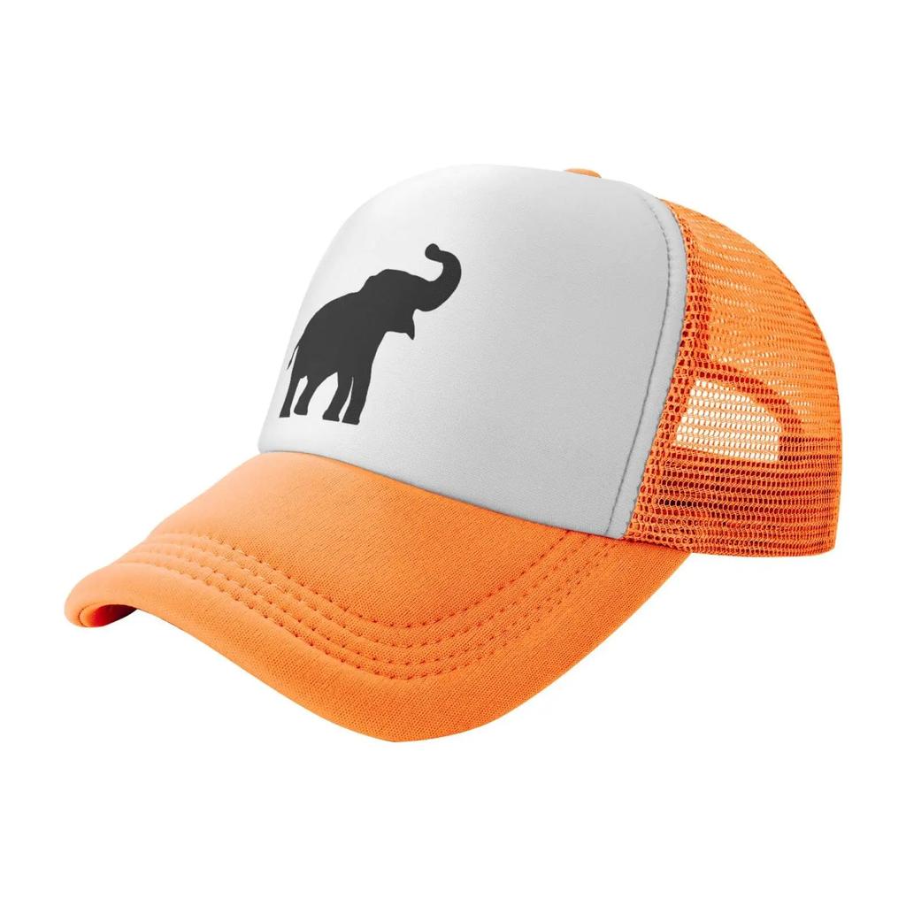 Elephant Hat Animal Mesh Cap for Men Women Adjustable Trucker Hats Baseball