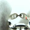 Excellent HERMES Ring Chaine d'Ancre Enchaine PM Silver AG925 Women Used