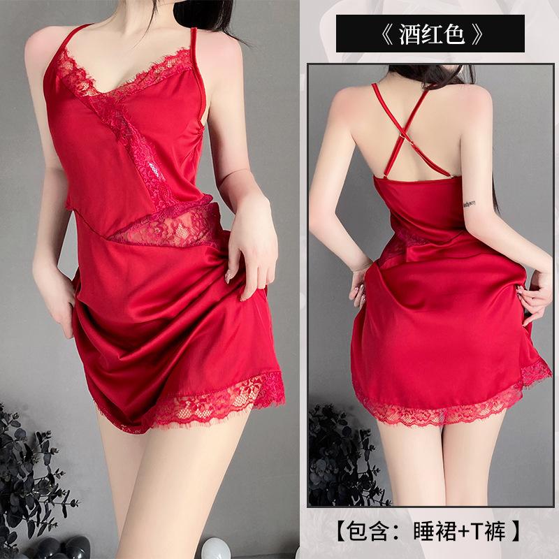 

Сексуальна жіноча білизна, сексуальна уніформа, спокуса, ліжко, пестощі, чиста хіть, піжама, маленькі груди, костюм пристрасті XL (110-62.5 kg) червоний