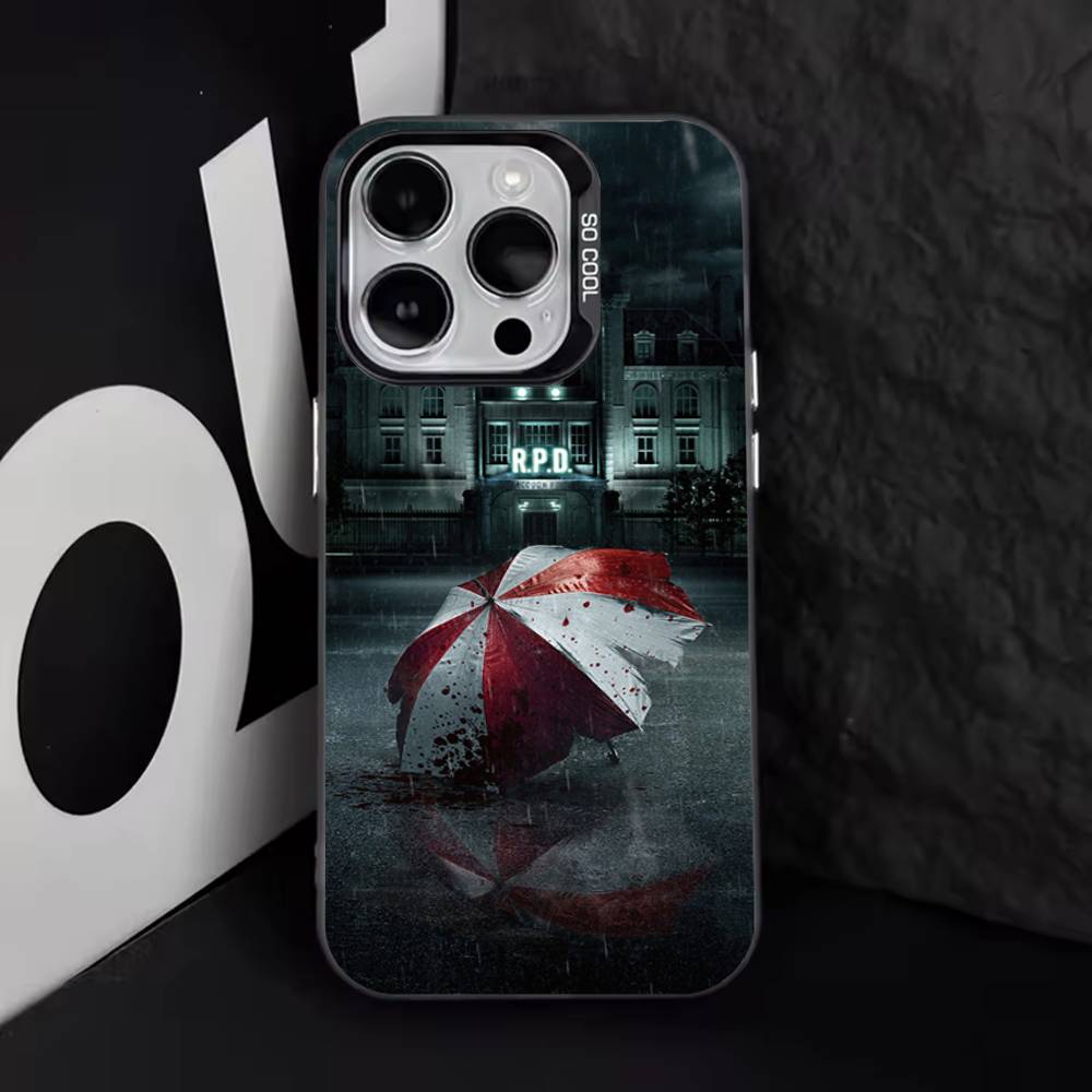 Cool R-Resident E-Evil Game Phone Case For iPhone 11,12,13,14,15,16,17,Pro,Max,Plus,E,Air,Mini IMD Matte Black iPhone11