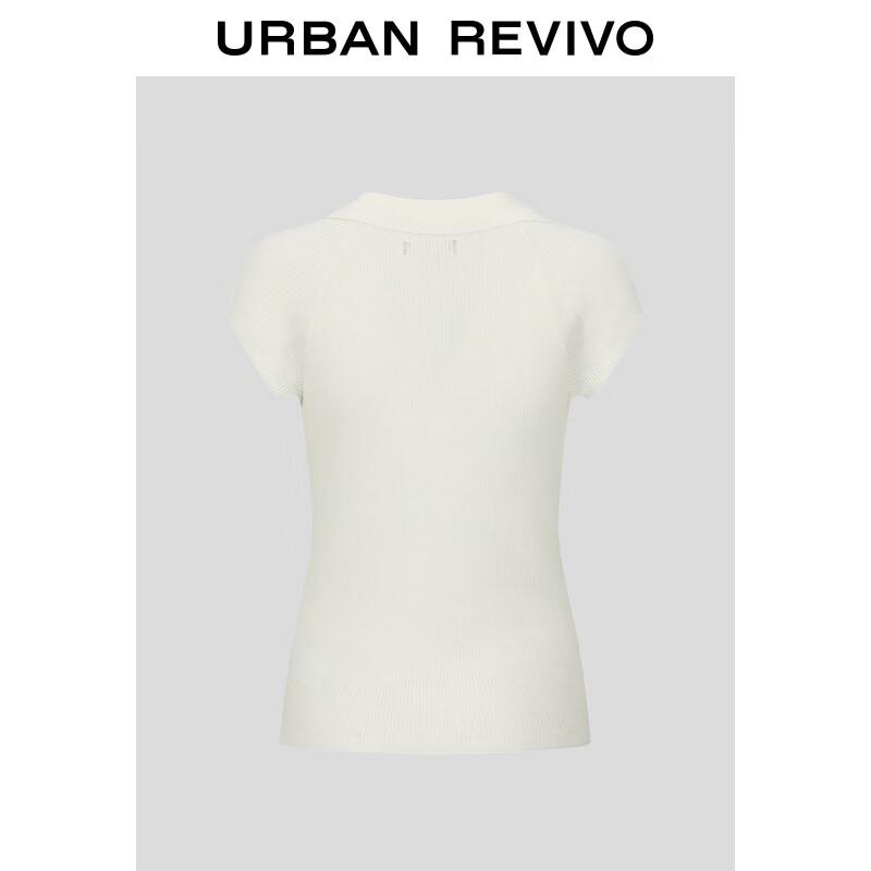 UR Women's Minimalist Slim-Fit Short-Sleeve Knit Top