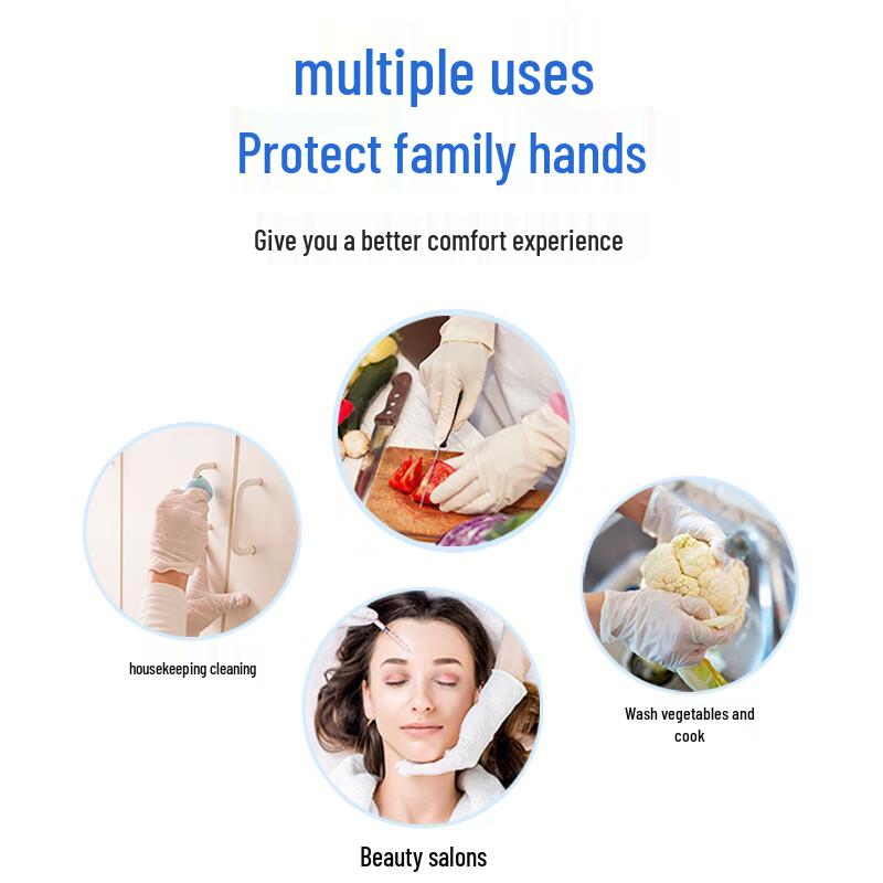 JingJingRS Disposable Nitrile Gloves