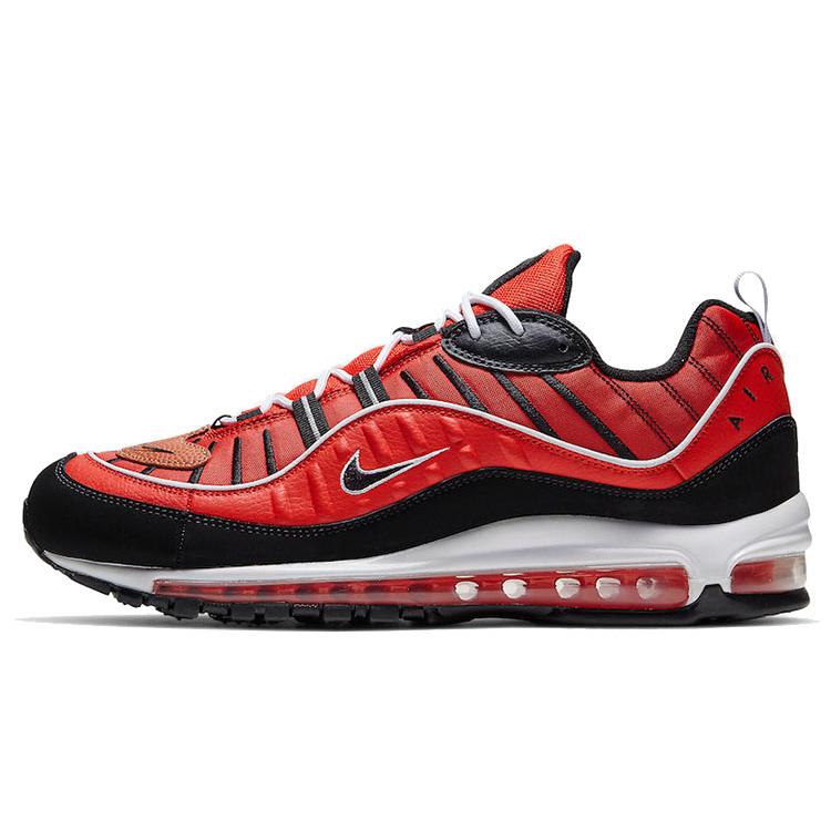 

Nike Air Max 98 Красный хабанеро Черный 42.5