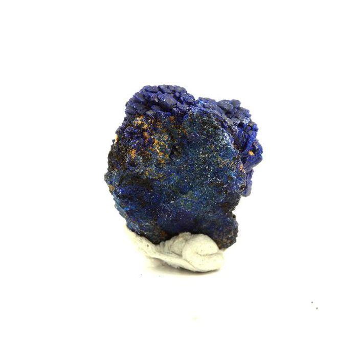 Pierres et Minéraux. Chessylite (Azurite). 22.5 ct. Chessy-les-Mines, France.
