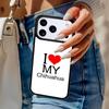 I Love My Chihuahua Dog Pug Phone Case For iPhone 17 Air 14 15 13 12 Max Cover For Apple 14 15 16 16e 11 Pro Max Plus